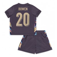 England Jarrod Bowen #20 Udebanesæt Børn EM 2024 Kortærmet (+ Korte bukser)